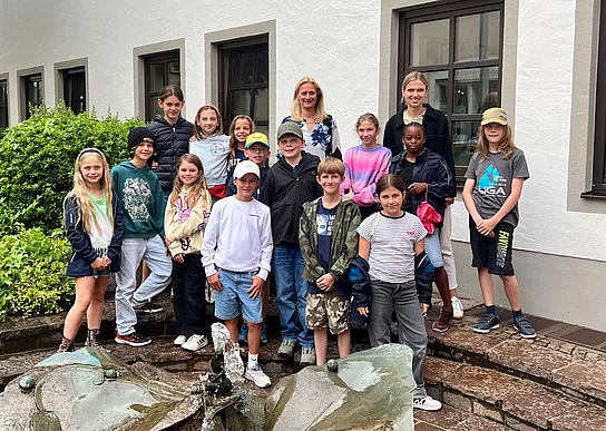 Grundschüler besuchen Bürgermeisterin