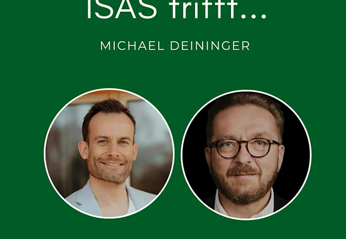 Alexander Jung spricht mit Michael Deininger