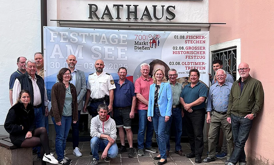 700 Jahre Dießen Ein engagiertes Team für Dießen
