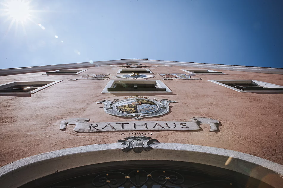 Rathaus von Dießen, erbaut 1704