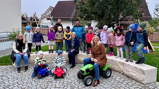 Mehr Platz zum Spielen, Entdecken und Bewegen