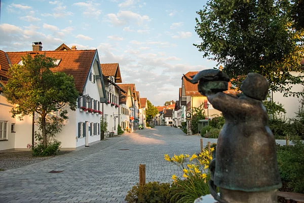 Mühlstraße vom Untermüllerplatz Richtung Marktplatz