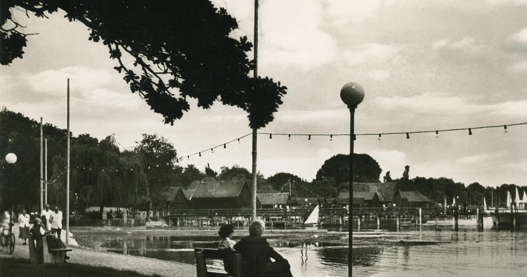 Ansichtskarte um 1958