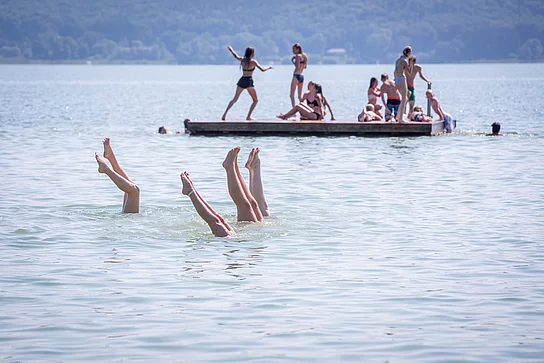 Badespass am Ammersee