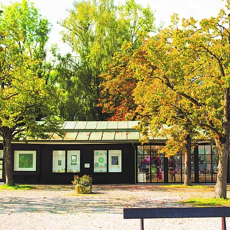 Pavillon der Arbeitsgemeinschaft Dießener Kunst in den Seeanlagen